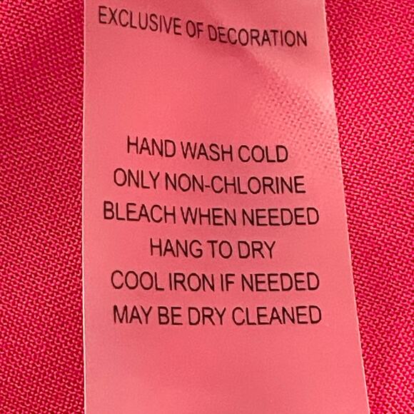 Soft Surroundings Pagoda Wrap Tunic Top Red Japanese Graphics Size PXL Asian - Picture 11 of 11